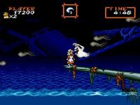 une photo d'Ã©cran de Super Ghouls n Ghosts sur Nintendo Super Nes